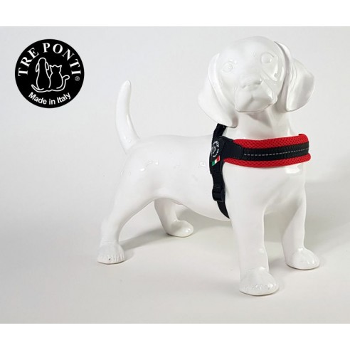 Tre Ponti Fibbia verstelbaar mesh - basic rood Tre Ponti Fibbia verstelbaar mesh - basic rood